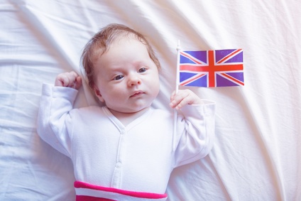 When is a child born in the UK to EU national parents British?